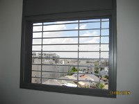 סורגית מדגם פרימיום אופקי - מבט מתוך הבית : סורגים, סורגים לילדים, סורג, סורגית