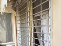 סורגית מדגם פרימיום אופקי אשר הותקנה בבית בקומת קרקע על מנת להרתיע פורצים מזדמנים  המראה המסיבי של הסורג מרתיע גנבים מזדמנים אשר מעדיפים להמשיך ליעד הבא ולחפש אתגר קל יותר : סורגים, סורגים לילדים, סורג, סורגית