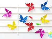 ניתן לשלב פרפרים בשלל צבעים לקישוט הסורגים. את הפרפרים ניתן לרכוש בנפרד.  פרפרים מכל מיני צבעים... בדיוק כמו מילות השיר "פרפר נחמד" ניתן לרכוש פרפרים בשלל צבעים לקישוט הסורגים. : סורגים, סורגים לילדים, סורג, סורגית